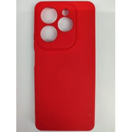 Чехол силиконовый Infinix Hot 40/Hot 40 Pro Silicone Cover Nano красный