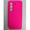 Чехол силиконовый Infinix Hot 50 5G Silicone Cover Nano фуксия