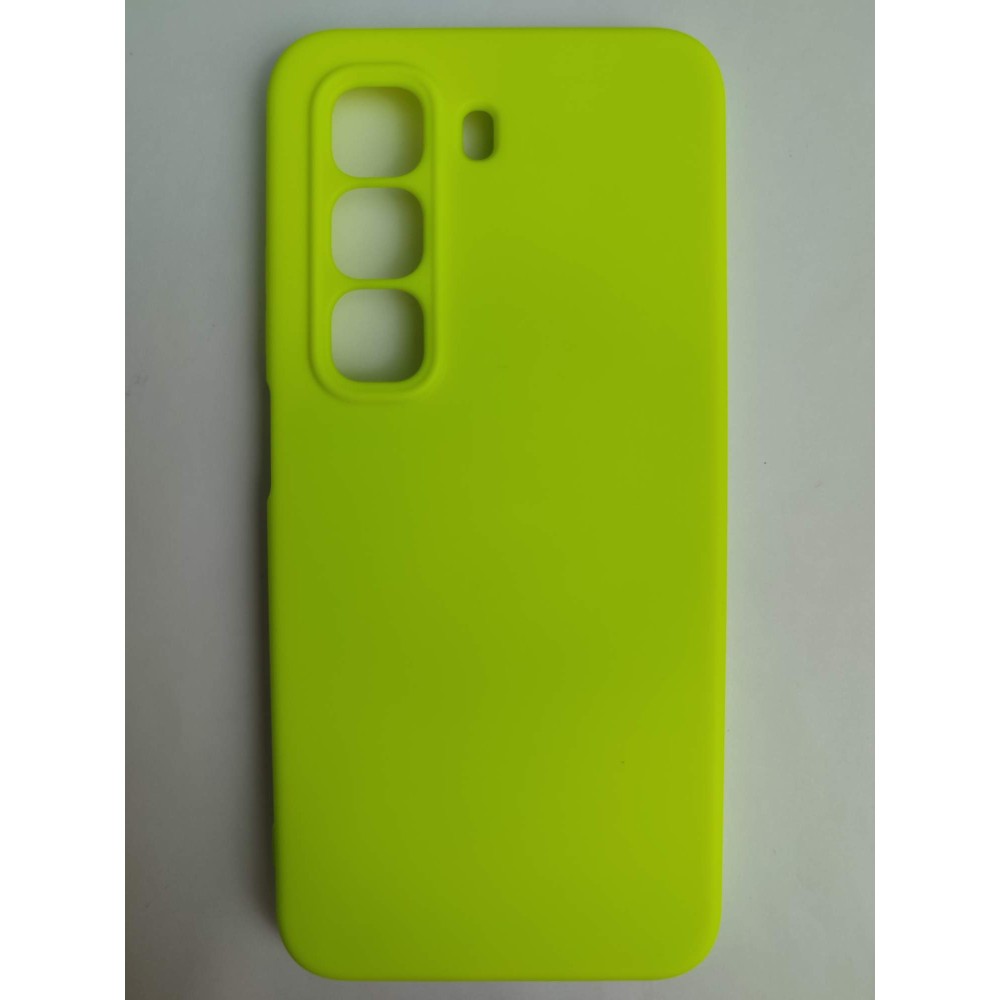 Чехол силиконовый Infinix Hot 50 5G Silicone Cover Nano салатовый