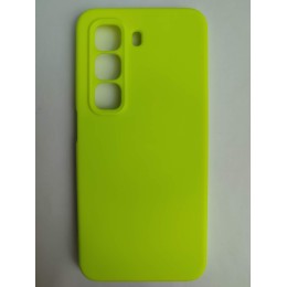 Чехол силиконовый Infinix Hot 50 5G Silicone Cover Nano салатовый