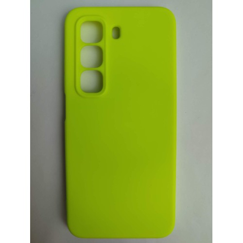 Чехол силиконовый Infinix Hot 50 5G Silicone Cover Nano салатовый