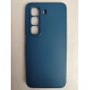 Чехол силиконовый Infinix Hot 50 5G Silicone Cover Nano темно-синий