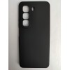 Чехол силиконовый Infinix Hot 50 Silicone Case без лого черный