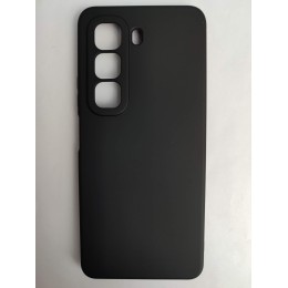 Чехол силиконовый Infinix Hot 50 Silicone Case без лого черный