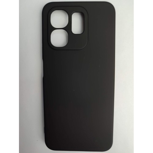 Чехол силиконовый Infinix Hot 50i/Smart 9 Silicone Cover без лого черный
