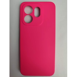 Чехол силиконовый Infinix Hot 50i/Smart 9 Silicone Cover без лого фуксия