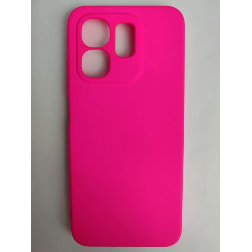 Чехол силиконовый Infinix Hot 50i/Smart 9 Silicone Cover Nano фуксия