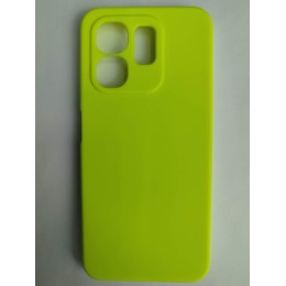 Чехол силиконовый Infinix Hot 50i/Smart 9 Silicone Cover Nano салатовый