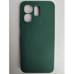 Чехол силиконовый Infinix Hot 50i/Smart 9 Silicone Cover Nano темно-зеленый