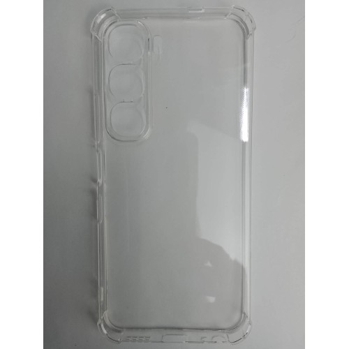 Чехол силиконовый Infinix Hot 60/60i противоударный прозрачный