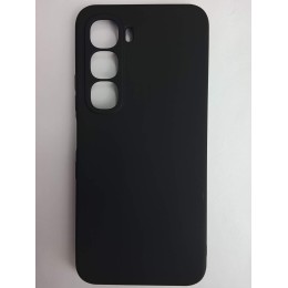 Чехол силиконовый Infinix Hot 60/60i Silicone Cover без лого черный