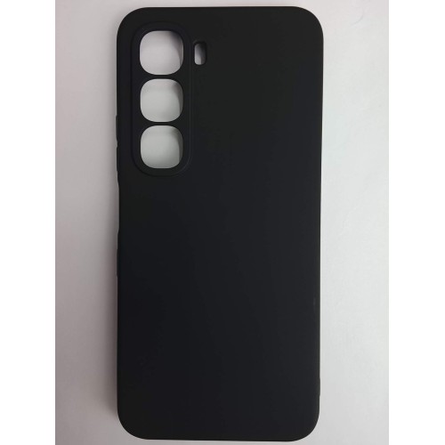 Чехол силиконовый Infinix Hot 60/60i Silicone Cover без лого черный