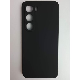 Чехол силиконовый Infinix Hot 60 Pro Silicone Cover без лого черный