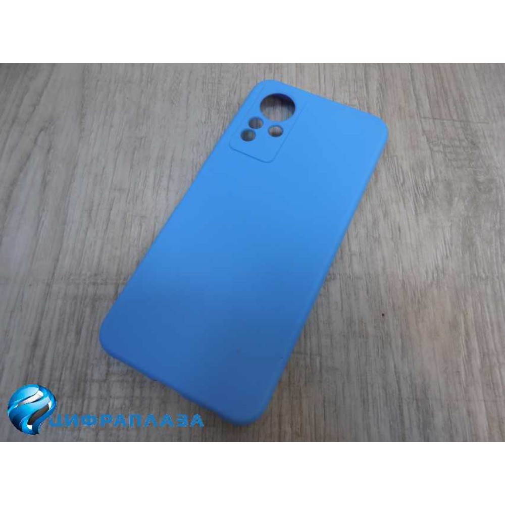 Чехол силиконовый Infinix Note 12 Silicone Cover Nano синий