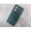 Чехол силиконовый Infinix Note 30i Silicone Cover Nano темно-зеленый