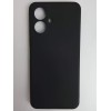 Чехол силиконовый Infinix Smart 10 матовый с защитой камеры черный
