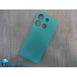 Чехол силиконовый Infinix Smart 7 Plus Soft Touch матовый бирюзовый