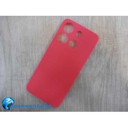 Чехол силиконовый Infinix Smart 7 Plus Soft Touch матовый фуксия