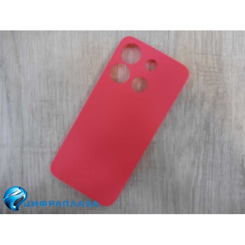 Чехол силиконовый Infinix Smart 7 Plus Soft Touch матовый фуксия