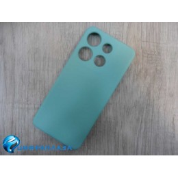 Чехол силиконовый Infinix Smart 7 Silicone Cover Nano 2mm бирюзовый