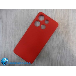 Чехол силиконовый Infinix Smart 7 Silicone Cover Nano 2mm красный