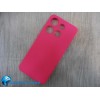 Чехол силиконовый Infinix Smart 7 Silicone Cover Nano фуксия