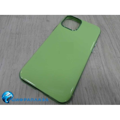 Чехол силиконовый iPhone 11 Pro Fashion Case глянец зеленый