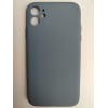 Чехол силиконовый iPhone 11 Silicone Cover Nano 2mm серый