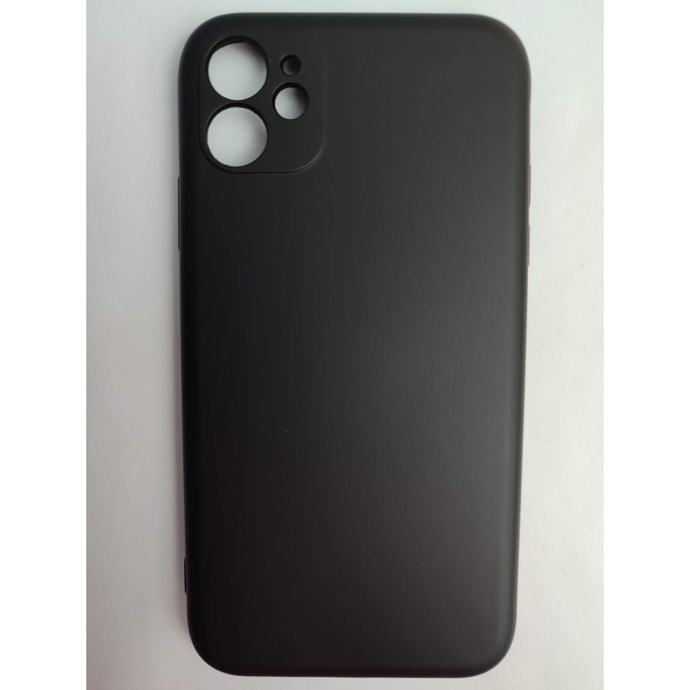 Чехол силиконовый iPhone 11 Silicone Cover Nano черный