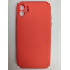 Чехол силиконовый iPhone 11 Silicone Cover Nano оранжевый