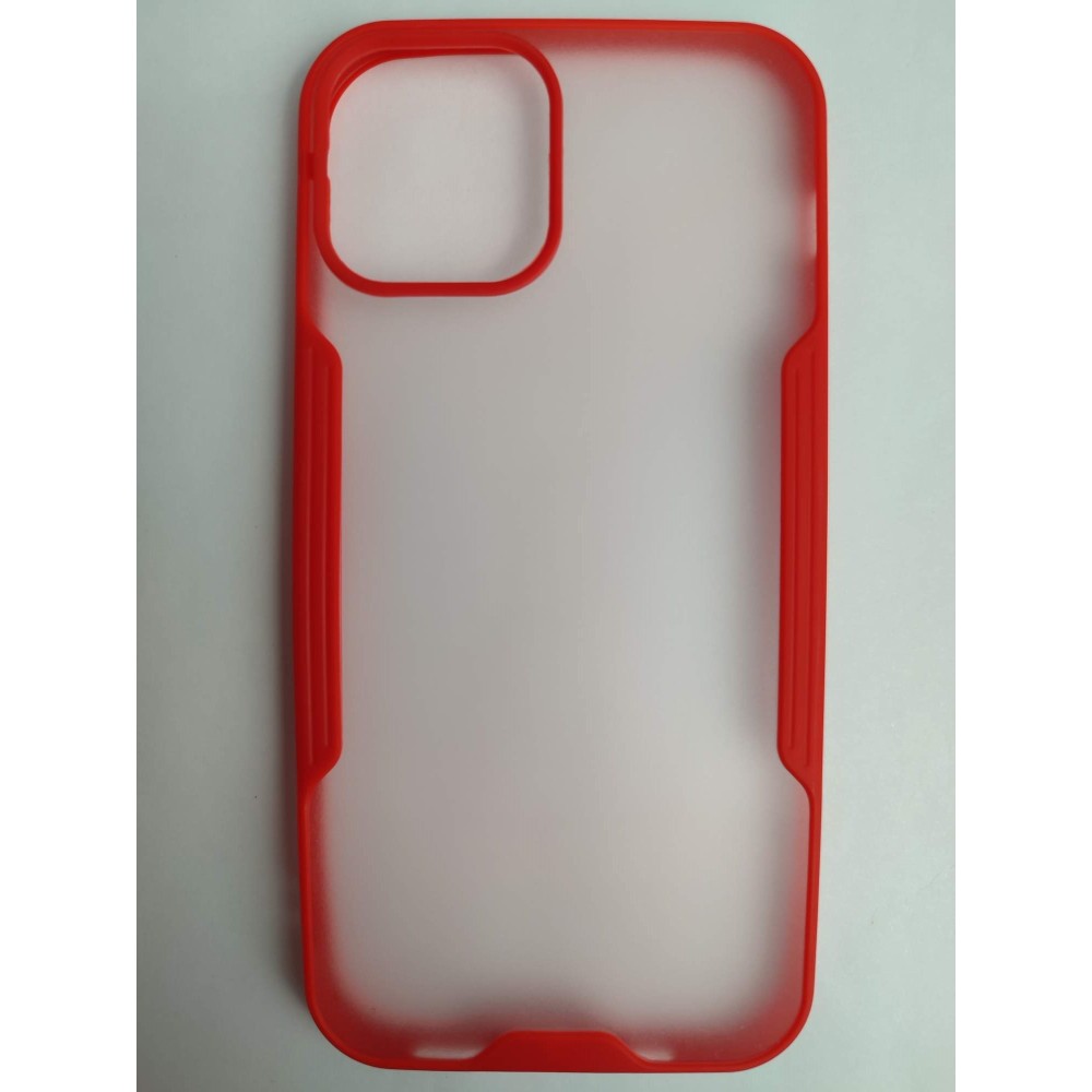 Чехол силиконовый iPhone 12/12 Pro Limpid Case красный
