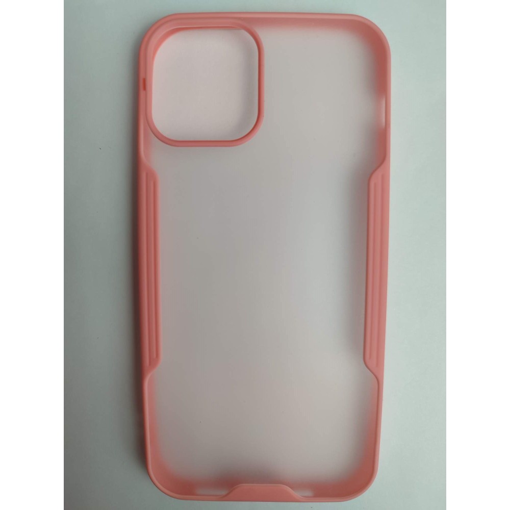 Чехол силиконовый iPhone 12/12 Pro Limpid Case розовый