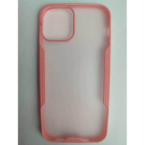 Чехол силиконовый iPhone 12/12 Pro Limpid Case розовый