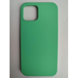 Чехол силиконовый iPhone 12/12 Pro Silicone Case без логотипа (050) зеленый