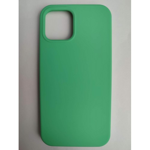 Чехол силиконовый iPhone 12/12 Pro Silicone Case без логотипа (050) зеленый