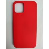 Чехол силиконовый iPhone 12/12 Pro Silicone Case New Era красный