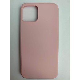 Чехол силиконовый iPhone 12/12 Pro Silicone Case New Era светло-розовый