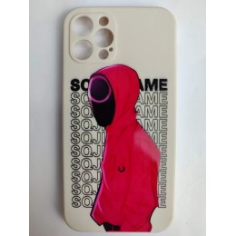 Чехол силиконовый iPhone 12 Pro с рисунком (01)