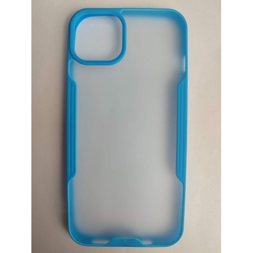 Чехол силиконовый iPhone 13 Limpid Case голубой