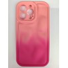Чехол силиконовый iPhone 13 Pro Max ДУТЫЙ розово-фуксия