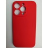 Чехол силиконовый iPhone 14 Pro Silicone Case New Era красный