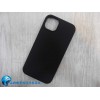 Чехол силиконовый iPhone 15 Plus Silicone Case NEW без логотипа (018) черный