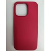 Чехол силиконовый iPhone 15 Pro Silicone Cover Nano вишневый
