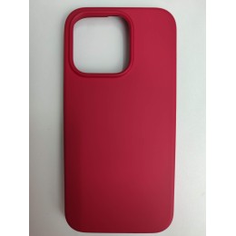 Чехол силиконовый iPhone 15 Pro Silicone Cover Nano вишневый