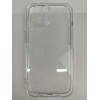 Чехол силиконовый iPhone 15 прозрачный с защитой камеры