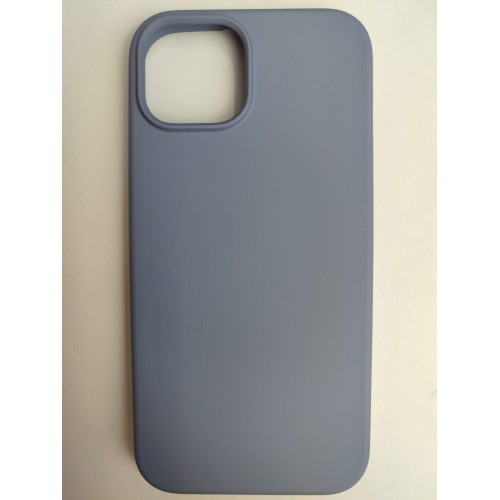 Чехол силиконовый iPhone 15 Silicone Cover Nano серый