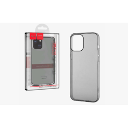 Чехол силиконовый iPhone 16 Pro HOCO  прозрачный черный