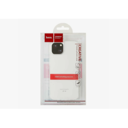 Чехол силиконовый iPhone 16 Pro Max HOCO TPU прозрачный