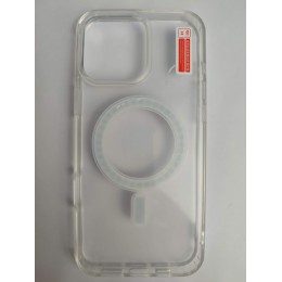 Чехол силиконовый iPhone 16 Pro Max MagSafe Clear Case прозрачный