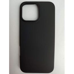 Чехол силиконовый iPhone 16 Pro Max Silicone Cover Nano черный